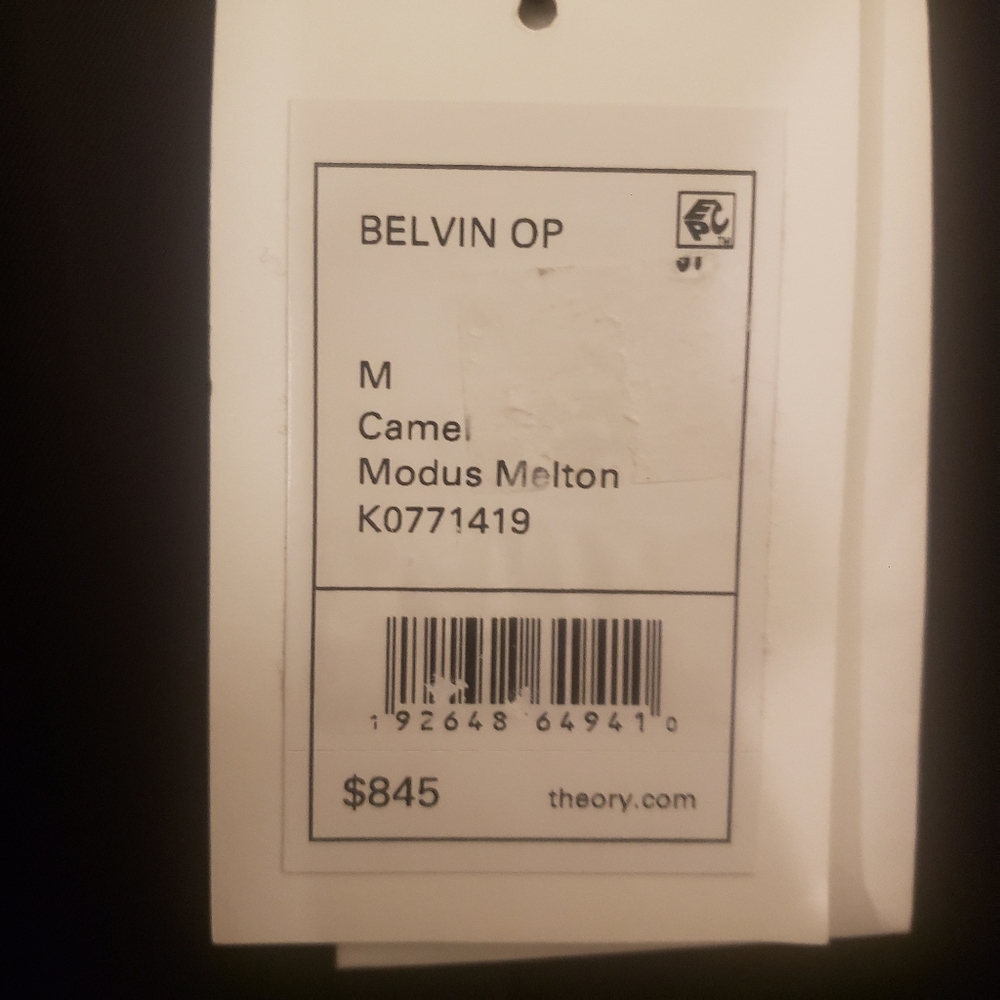 Theory Belvin OP Wool-Blend Coat (M) - Picture 6 of 6
